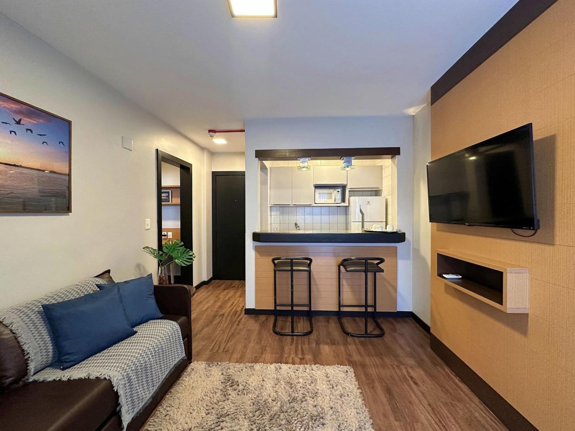 Central Park Flat Residence - Home Time Florianopolis Ngoại thất bức ảnh